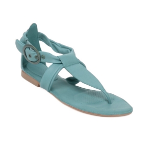 Enroute Women Turquoise Blue Flats