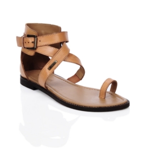 Enroute Women Tan Flats