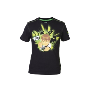 Ben 10 Boys Crew Black T-shirt