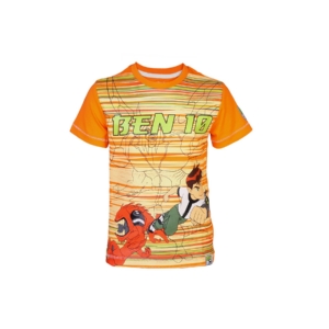 Ben 10 Boys Crew Orange T-shirt