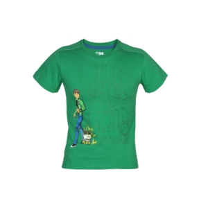 Ben 10 Boys Crew Green T-shirt
