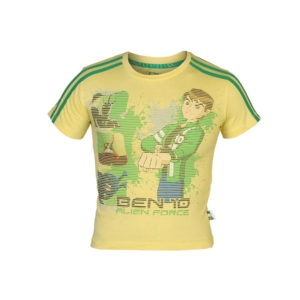 Ben 10 Boys Crew Yellow T-shirt