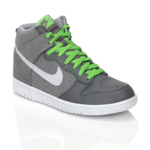 Nike Men Dunk High Grey Shoes