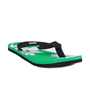 Puma Women's Coral Green White Flip Flop