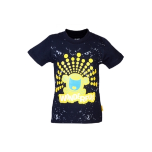 Mr.Men Boys Wonderful Black T-shirt