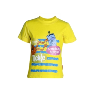 Mr. Men Boys Tickle Yellow T-shirt