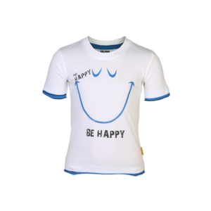 Mr.Men Boys Mr. Happy White T-shirt