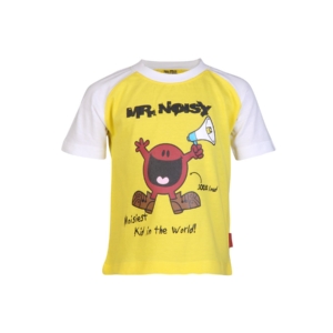 Mr. Men Boys Mr. Noisy Yellow T-shirt