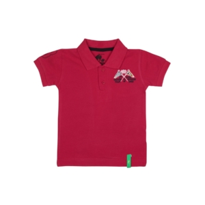 Gini and Jony Boys Polo Red T-Shirt