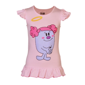 Little Miss Girls Naughty Pink Top