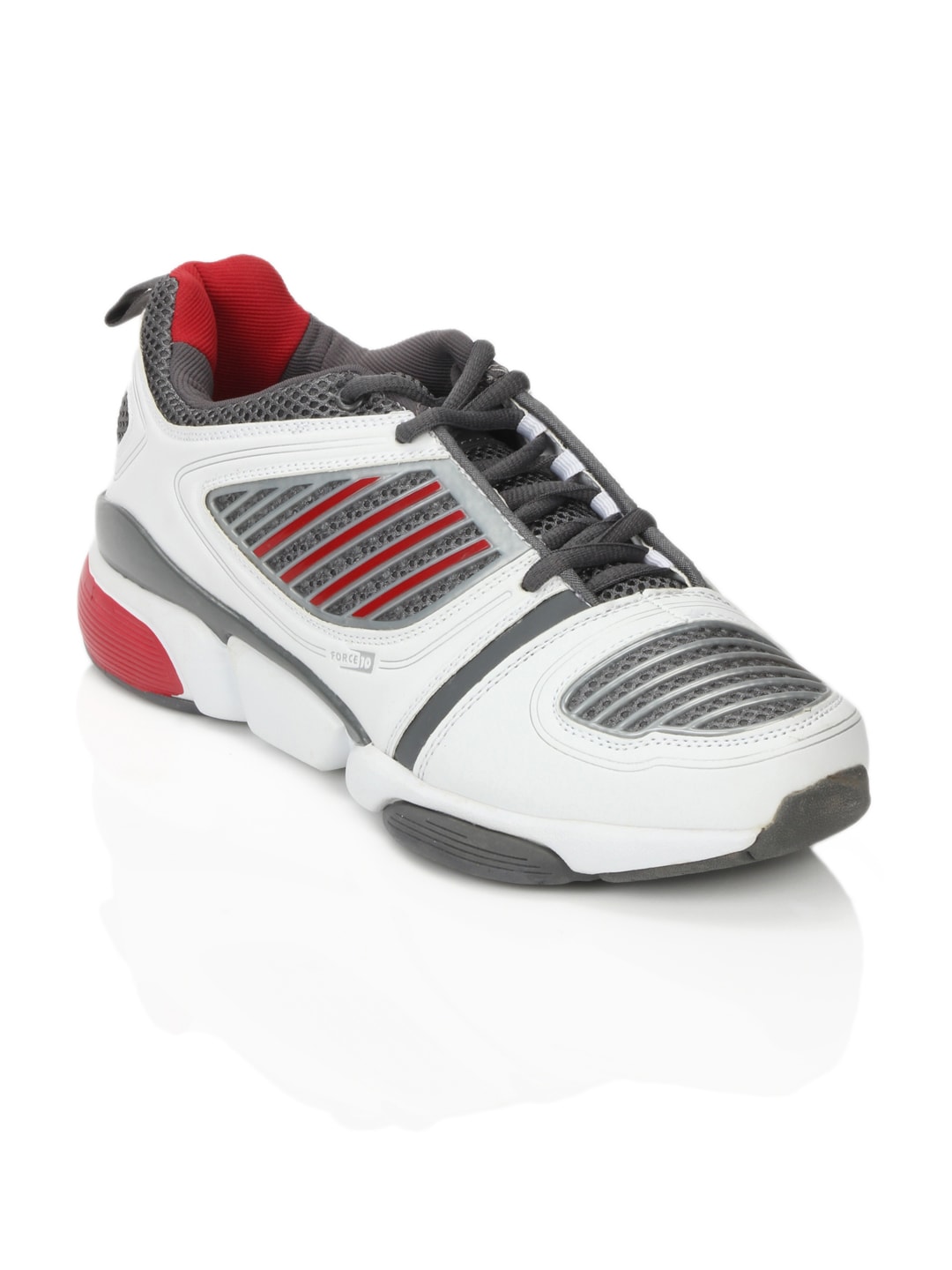Force 10 Men White Sports Shoes