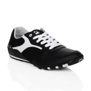 United Colors of Benetton Men Black Shoes