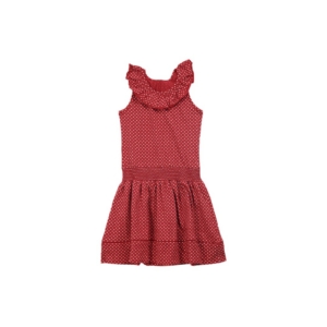 United Colors of Benetton Girls Red Printed Dress