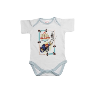 Madagascar3 Infant Boys White Snapsuit Romper
