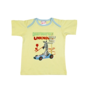 Madagascar3 Infant Boys Lemon Yellow T-Shirt