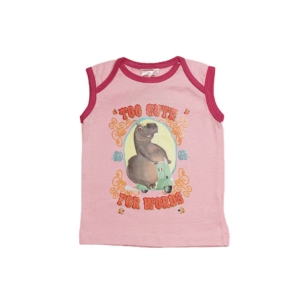 Madagascar3 Pink Girls Innerwear Vest