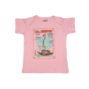 Madagascar3 Infant Girls Pink  T-Shirt