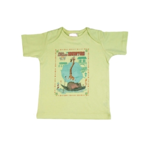 Madagascar3 Infant Girls Light Green  T-Shirt