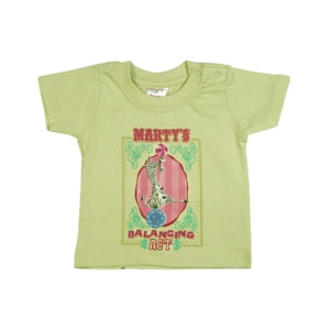 Madagascar3 Infant Girls Light Green T-Shirt