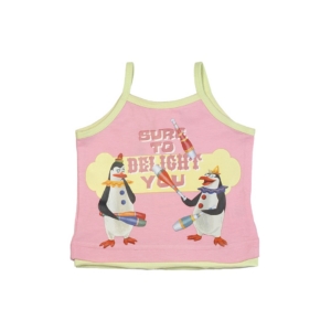 Madagascar3 Infant Girls Pink Spaghetti Top