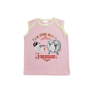 Madagascar Girls Pink Innerwear Vest