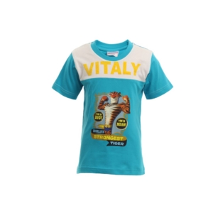 Madagascar3 Boys Blue Printed T-Shirt
