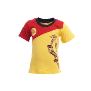 Madagascar3 Boys Yellow Printed T-Shirt