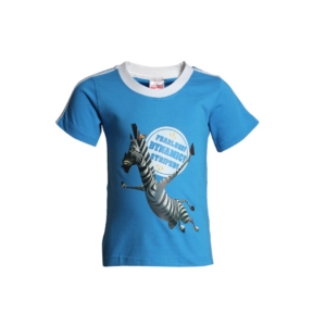 Madagascar 3 Boys Blue Printed T-shirt