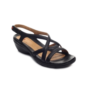 Clarks Women Black Handcrafted Leather Heels