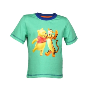 Disney Kids Boy's Green Pooh Tiger Kidswear