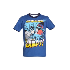 Batman Boys Blue Printed T-shirt