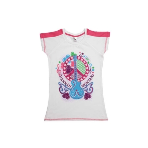 Hannah Montana Girls White Top