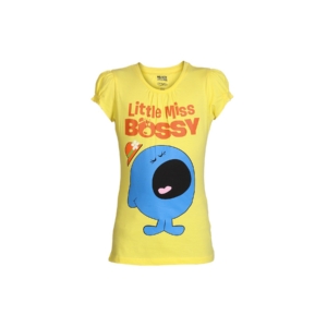 Mr. Men Little Miss Girls Yellow Top