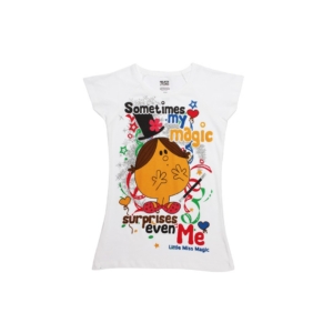 Mr. Men Little Miss Girls White Tops