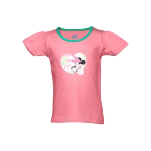 Disney Kids Girl's Minnie Heart Pink Kidswear