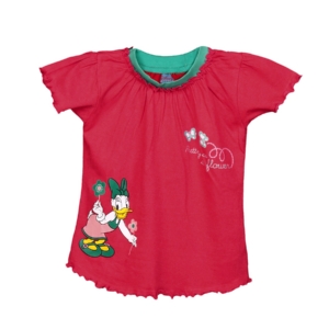 Disney Kids Girl's Red Pretty as a Flower Kidswear