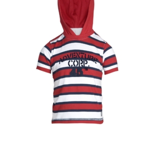 Allen Solly Kids Boys Flock Print Red T-shirt