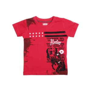 Gini and Jony Boys Rodeo Red T-shirt