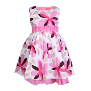 Gini and Jony Girls Summer Paradise Pink Dress