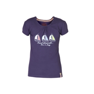Gini and Jony Girls Nautical Blues Navy Blue Top