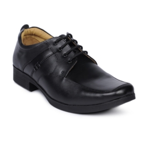 Red Chief Men Black Formal Shoes