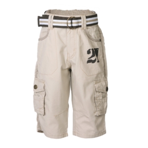 Gini Jony Boys Beige Shorts