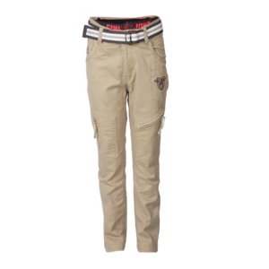 Gini Jony Boys Khaki Trousers