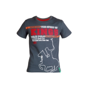 Gini and Jony Boys Printed Dark Navy T-Shirt