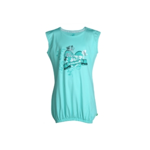 Gini and Jony Girls Printed Blue Top