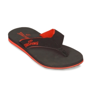 Spalding Men Black Flip Flops