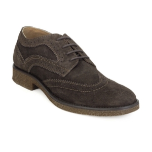 Gas Men Brown Lear Shoes