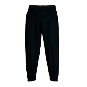 Gini and Jony Girls Elasticated Black Capris