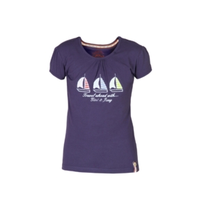 Gini and Jony Girls Nautical Blues Navy Blue Top