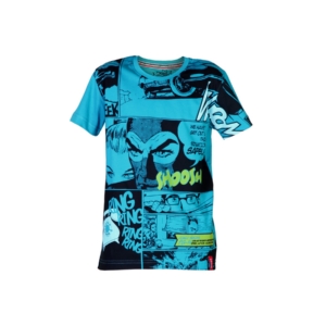 Gini and Jony Boys Comics Blue T-shirt